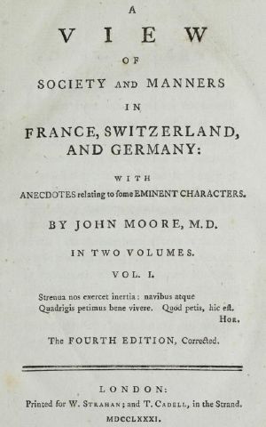 [Gutenberg 58516] • A View of Society and Manners in France, Switzerland, and Germany, Vol. 1 (of 2) / With Anecdotes Relating to Some Eminent Characters